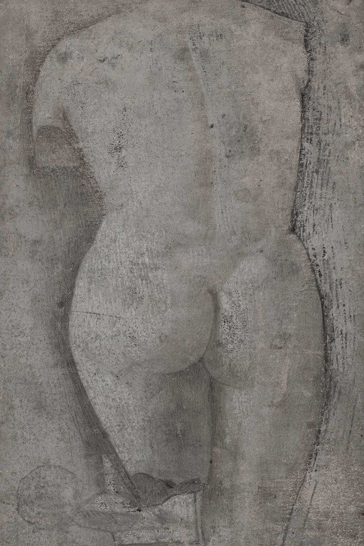 Classical Stone Torso Sculpture Fragment