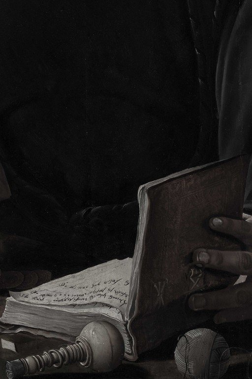 Still Life with Book, Quill, and Yarn