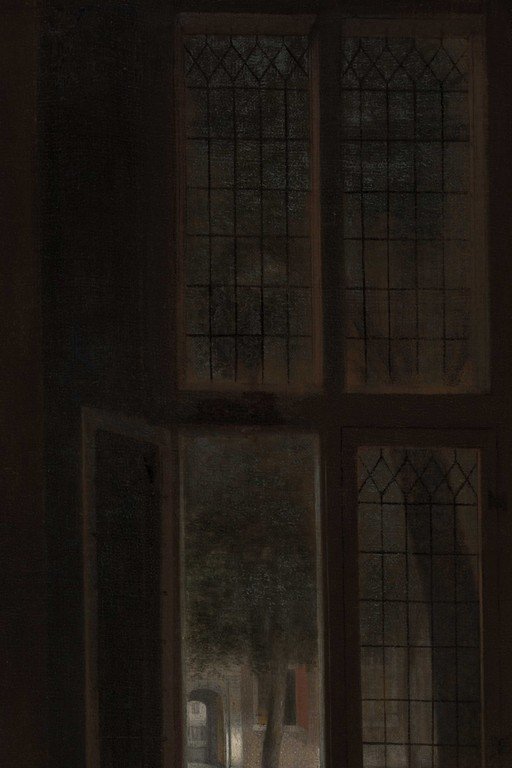 Glimpse Through a Darkened Window