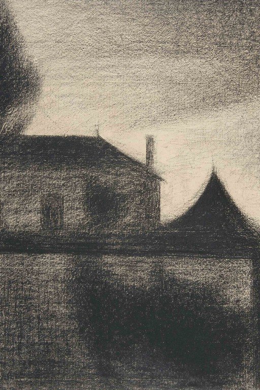 Sketch of a House and Tower