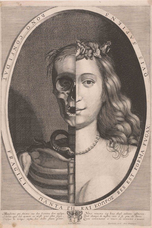 Allegory of Life and Death: Vanitas Portrait
