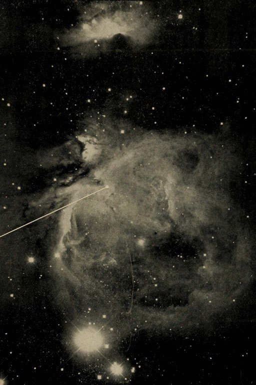 Nebula and Stars in Deep Space