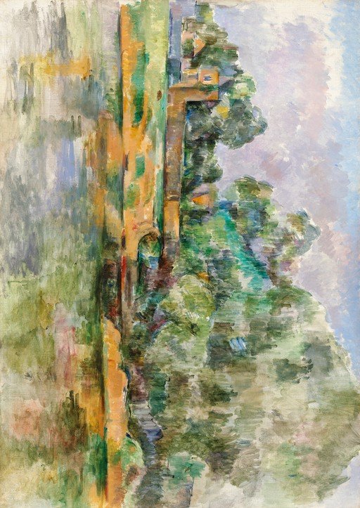 Paul Cézanne's "The House of the Gorge"