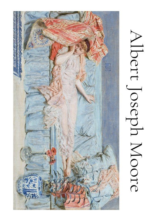 Woman Resting on a Blue Couch