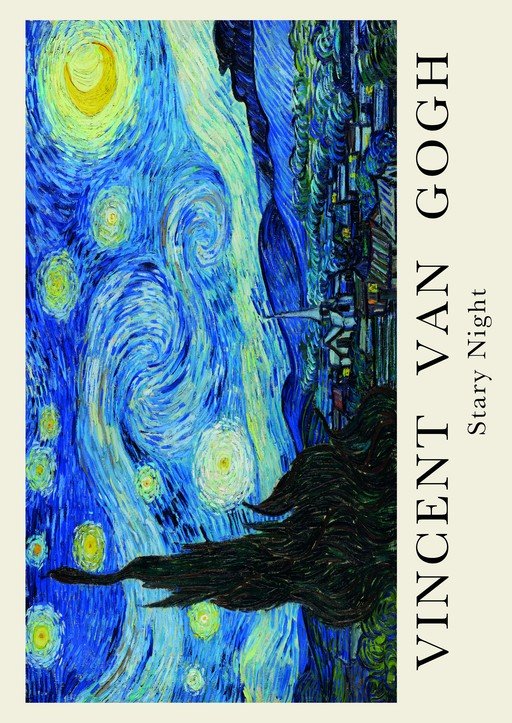 Vincent van Gogh's Starry Night Poster