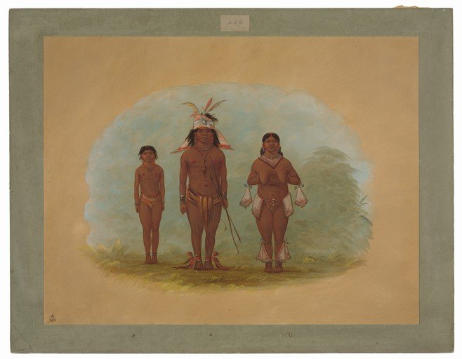 Native American Family Portrait