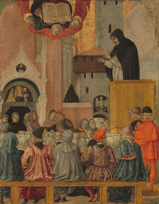 Saint Bernardino Preaching to the Florentines