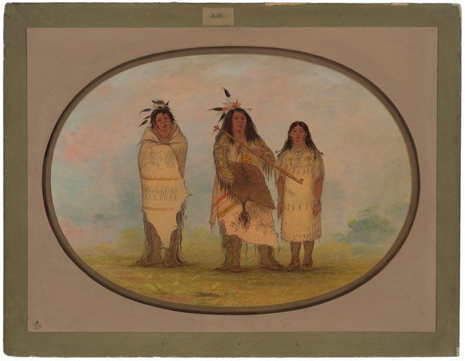 Native American Family Portrait