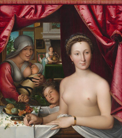 Allegory of Charity by Rosso Fiorentino