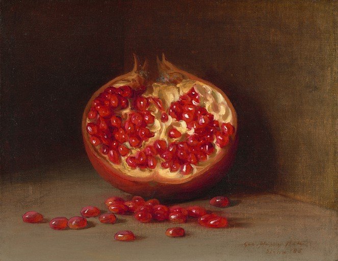Still Life of a Pomegranate
