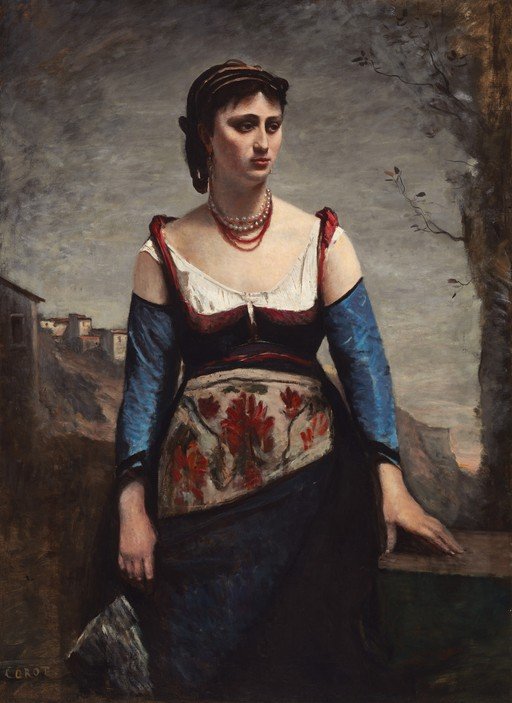 Woman in Traditional Costume