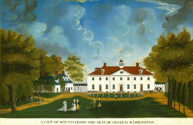 View of Mount Vernon, Seat of General Washington