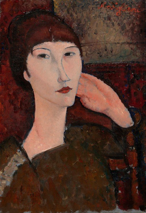 Portrait of a Woman by Amedeo Modigliani