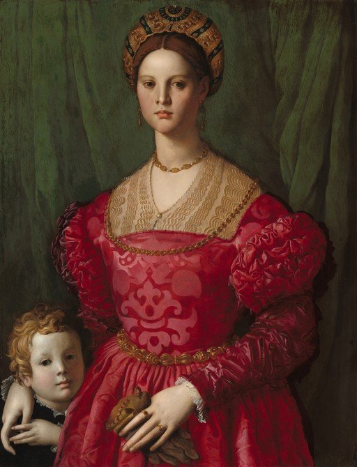 Portrait of a Woman with a Child