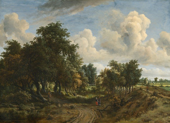 Landscape with Figures and Trees