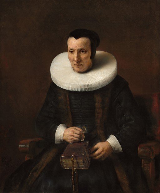 Portrait of a Woman with a Ruff and Book
