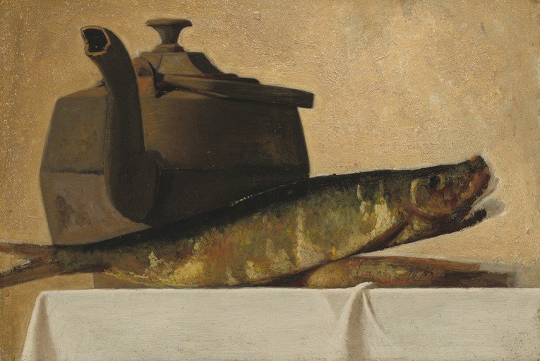 Still Life with Fish and Teapot
