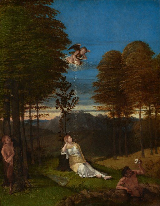 Allegory of Love by Correggio
