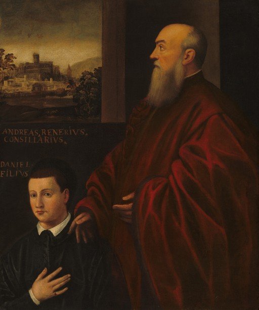 Portrait of Andreas and Daniel Renerius