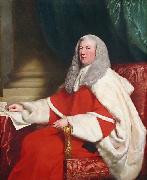 Portrait of a Judge in Red Robes and Wig