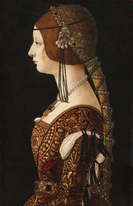 Portrait of a Woman in Renaissance Attire
