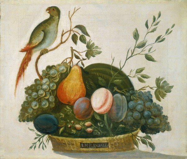 Still Life with Fruit and Bird