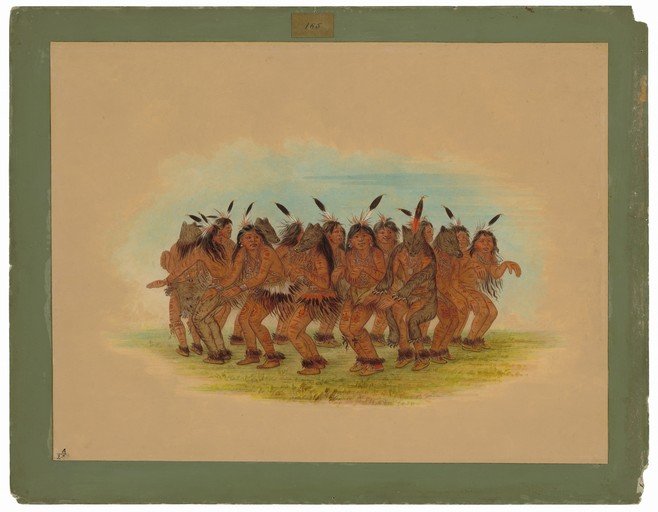 Native American Dance Depiction