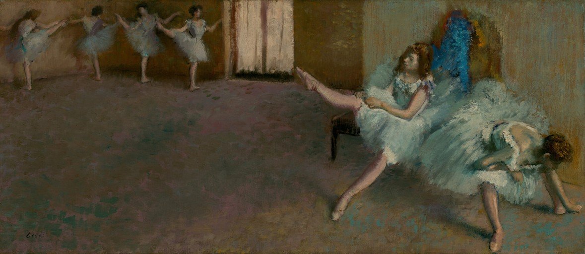 Ballet Dancers in Rehearsal