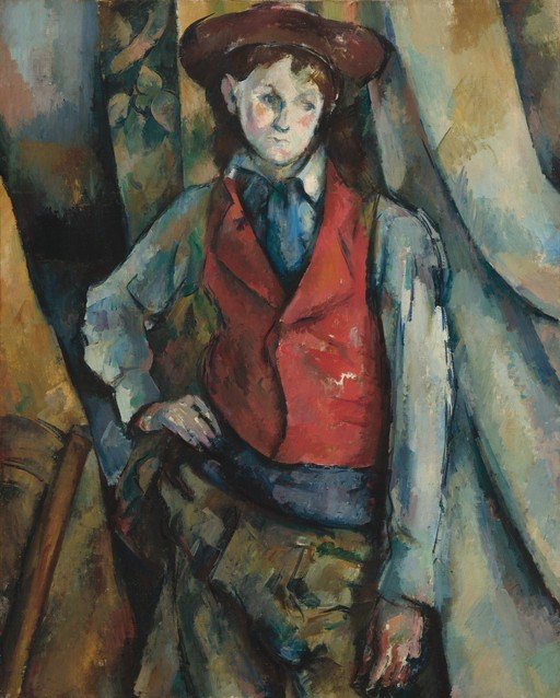 Portrait of a Young Man in a Red Vest