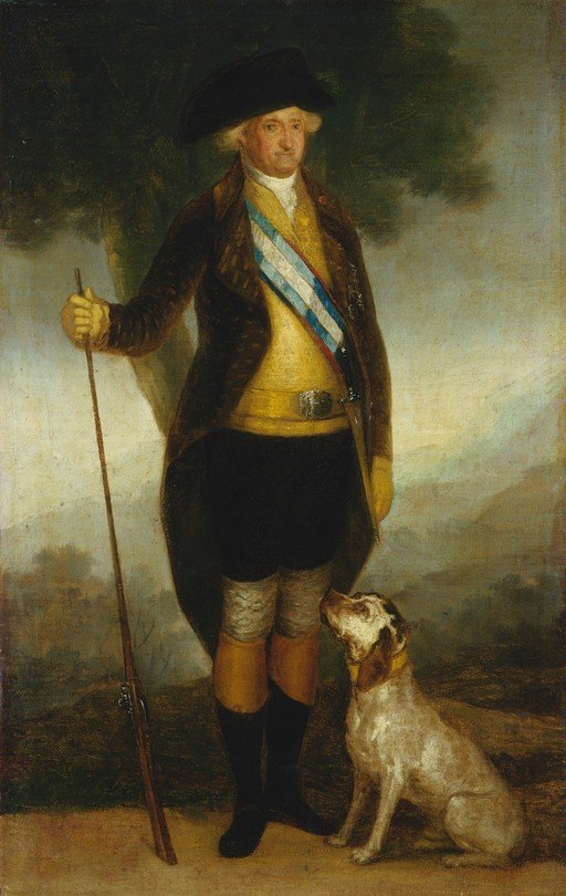 Portrait of Charles IV of Spain in Hunting Dress