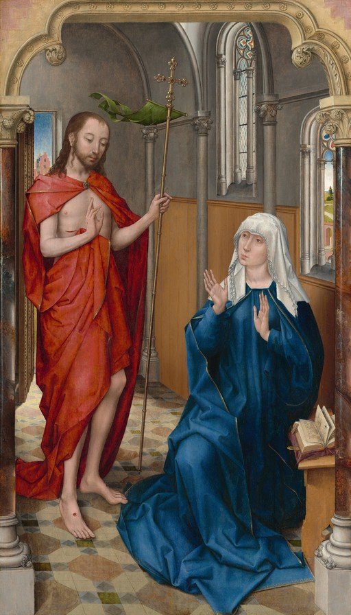 The Annunciation by Jan van Eyck
