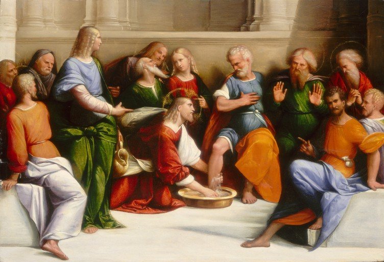 Jesus Washes the Feet of His Disciples