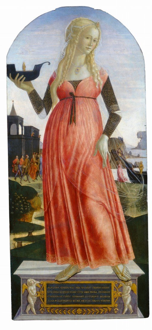 Claudia, Vestal Virgin, by Piero del Pollaiuolo