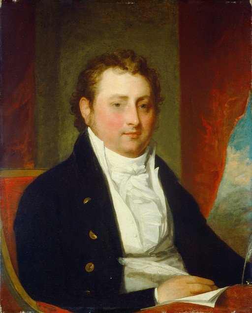 Portrait of a Gentleman in a Dark Coat