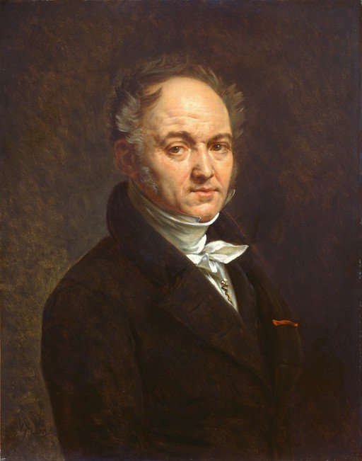 Portrait of a Man in a Dark Coat