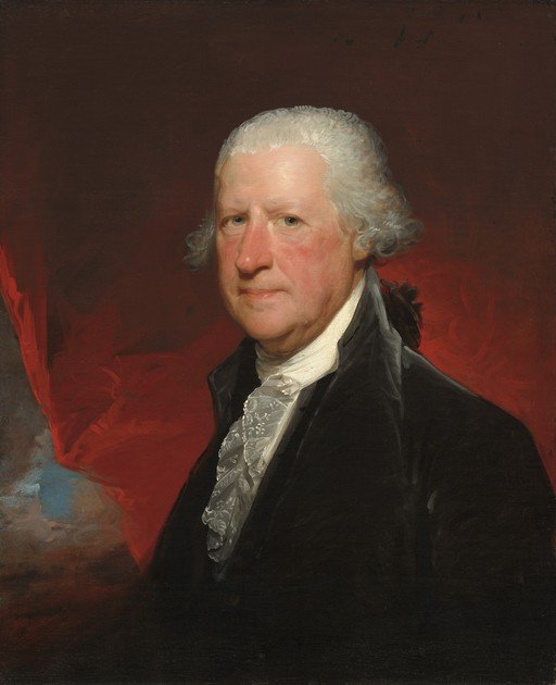 Portrait of a Gentleman in a Black Coat and White Cravat