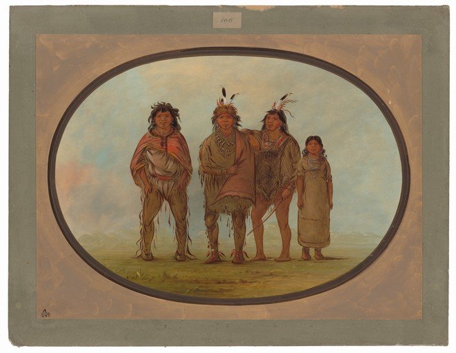 Native American Family Portrait
