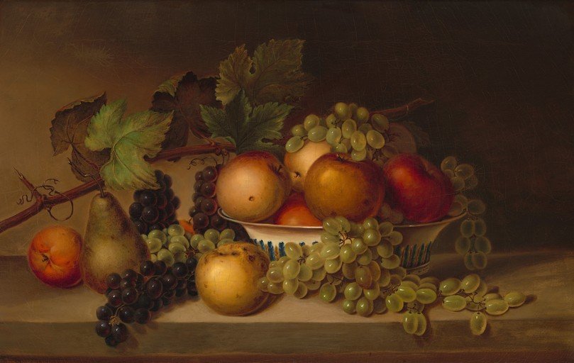 Still Life with Fruit and Grapes