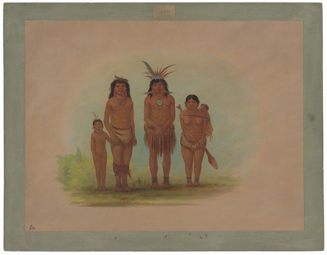 Native American Family Portrait