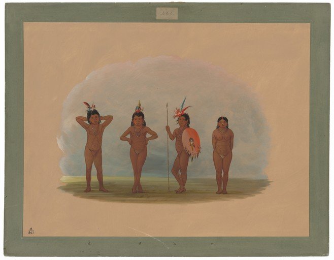 Indigenous Children in Traditional Attire