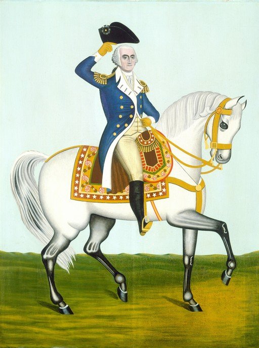 George Washington on Horseback