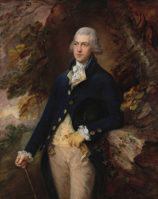 Portrait of a Gentleman in a Blue Coat