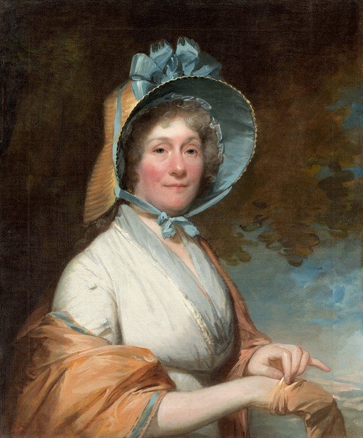 Portrait of a Woman in a Bonnet and Shawl