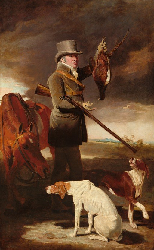 Hunter with Game, Horse, and Dogs
