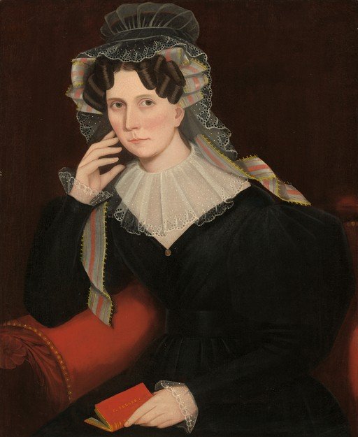 Portrait of a Woman in a Bonnet and Ruff Collar