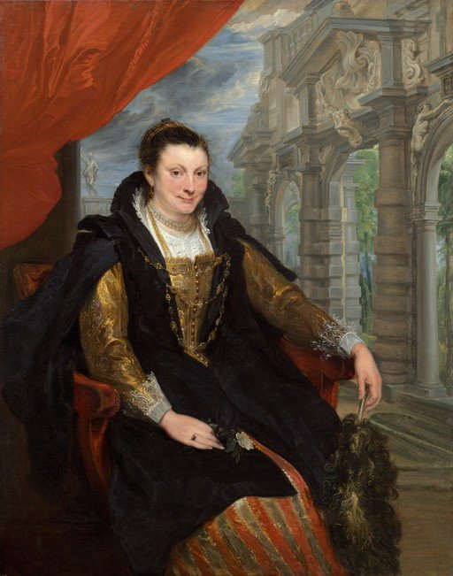 Portrait of a Woman in Rich Attire