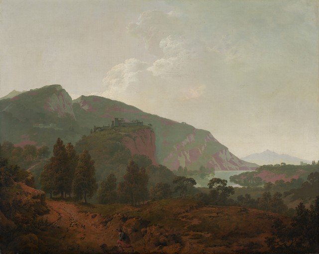 Pastoral Landscape with Castle and Lake