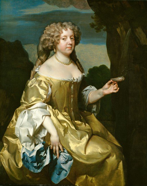 Portrait of a Woman in a Gilded Dress