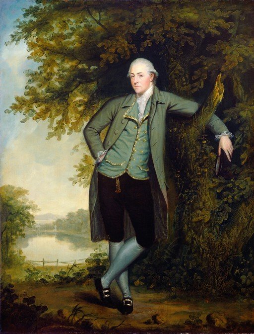 Portrait of a Gentleman in a Landscape