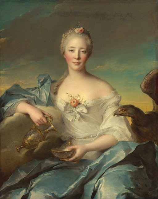 Portrait of a Woman with an Eagle and a Jug